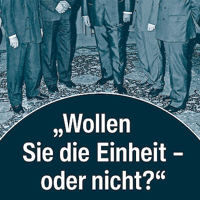 "Wollen Sie die Einheit  oder nicht?" Buchlesung am 15.11. mit Matthias Gehler