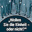 "Wollen Sie die Einheit  oder nicht?" Buchlesung am 15.11. mit Matthias Gehler